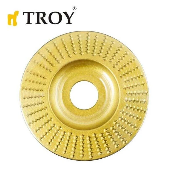 TROY 25071 Avuç Taşlamalar için Düz Ahşap Törpü Diski ürün görseli 1