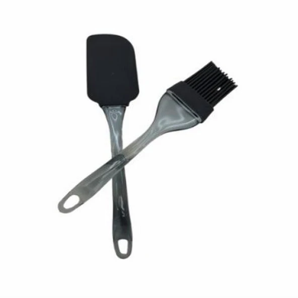 Hamur / Yumurta Fırça Spatula Saydam Takım ürün görseli 1