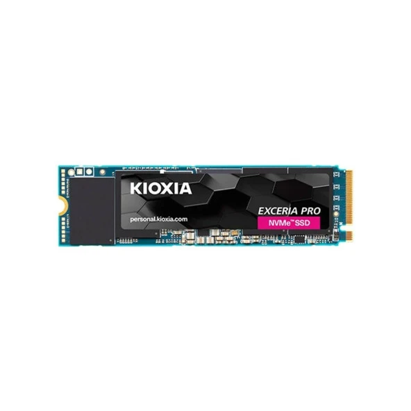 Kioxia 1TB Exceria PRO Serisi NVMe M.2 SSD 7300MB/s 6400MB/s - LSE10Z001TG8 ürün görseli 1