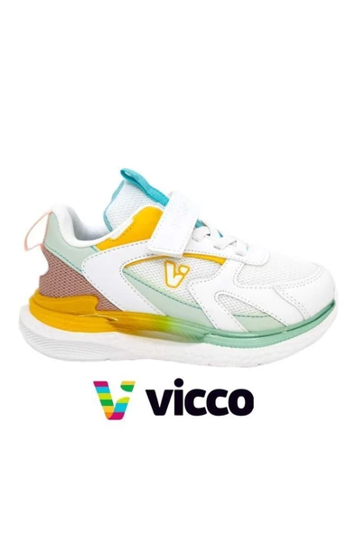 Vicco Massa 346.F24Y.112 Kız Çocuk Spor Ayakkabı Beyaz Pudra 30-35 ürün görseli 1