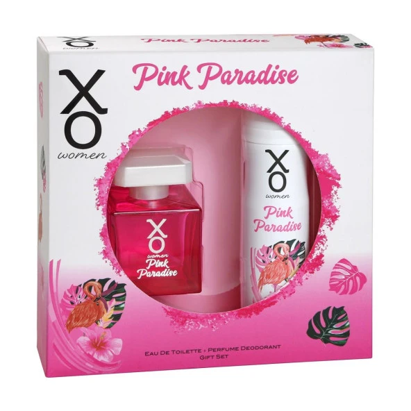 Xo Edt Kadın Pink Paradise 100 ml+Deo 125 ml ürün görseli 1