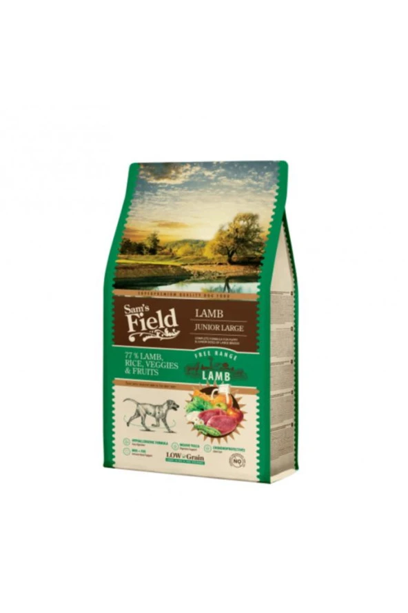 Sam´s Field Junior LB Lamb 2,5 kg SKT: 02/2027 ürün görseli 1