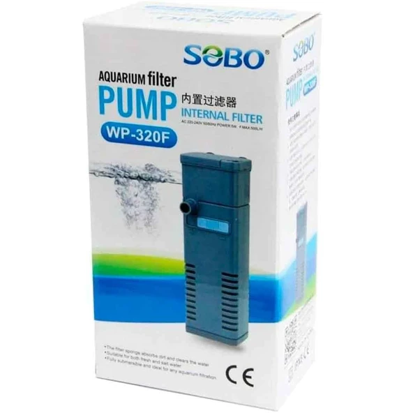 Sobo Akvaryum İç Filtre WP-320F ürün görseli 1