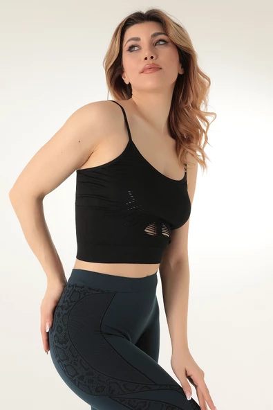 Miorre Desteksiz Seamless Spor Büstiyer - Resim 4
