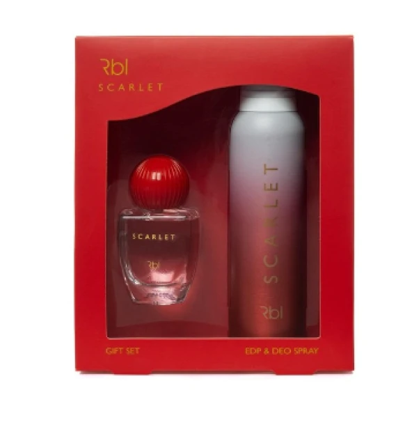 Rebul Scarlet  Kofre 50ml (Deo Spray Hediyeli 150ml) ürün görseli 1