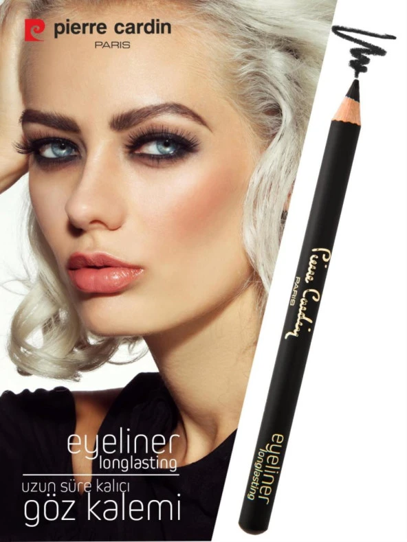 Pierre Cardin Uzun Süre Kalıcı Siyah Göz Kalemi 503 Mid Black Longlasting Eyeliner Siyah 13215 ürün görseli 1