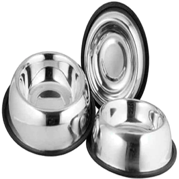 Köpek Çelik Mama Kabı 17 cm 24 Oz - Resim 2