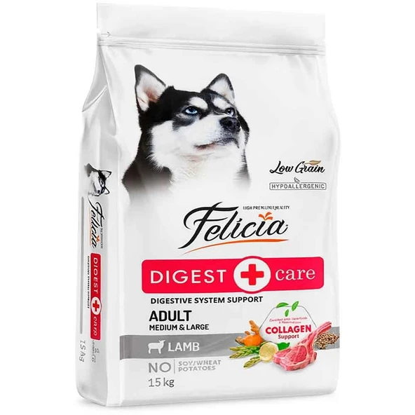 Felicia Köpek Maması Kuzu Etli Az Tahıllı 15 Kg ürün görseli 1