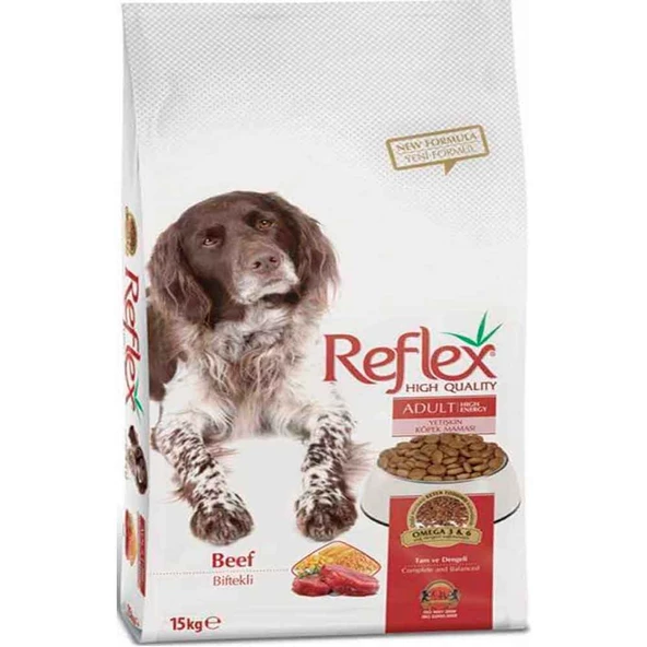 Reflex Biftekli High Energy Yetişkin Köpek Maması 15 Kg ürün görseli 1