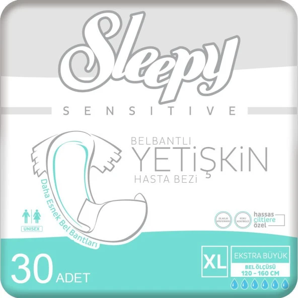 Sleepy Sen Eco Xlarge Yetişkin Hasta Bezi ürün görseli 1