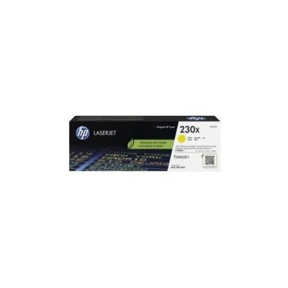 HP 230X Yellow Sarı 5.500 Sayfa Toner W2302X ürün görseli 1