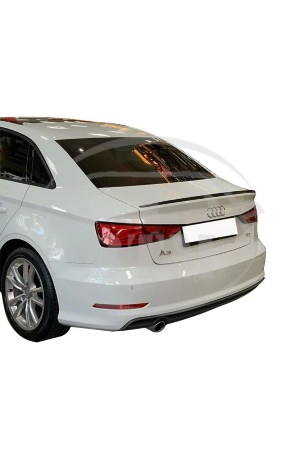 Audi A3 Sedan Bagaj Üstü Spoiler Piano Black ürün görseli 1