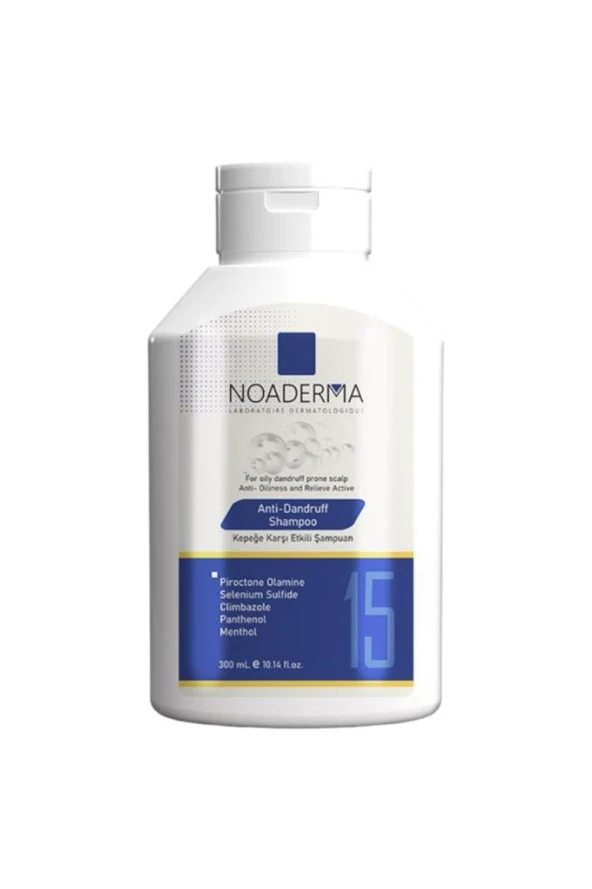 NOADERMA Kepeğe Karşı Etkili Şampuan 300 ml ürün görseli 1