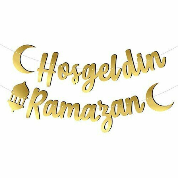 Ramazan Süsleri Hoşgeldin Ramazan Kaligrafi ürün görseli 1