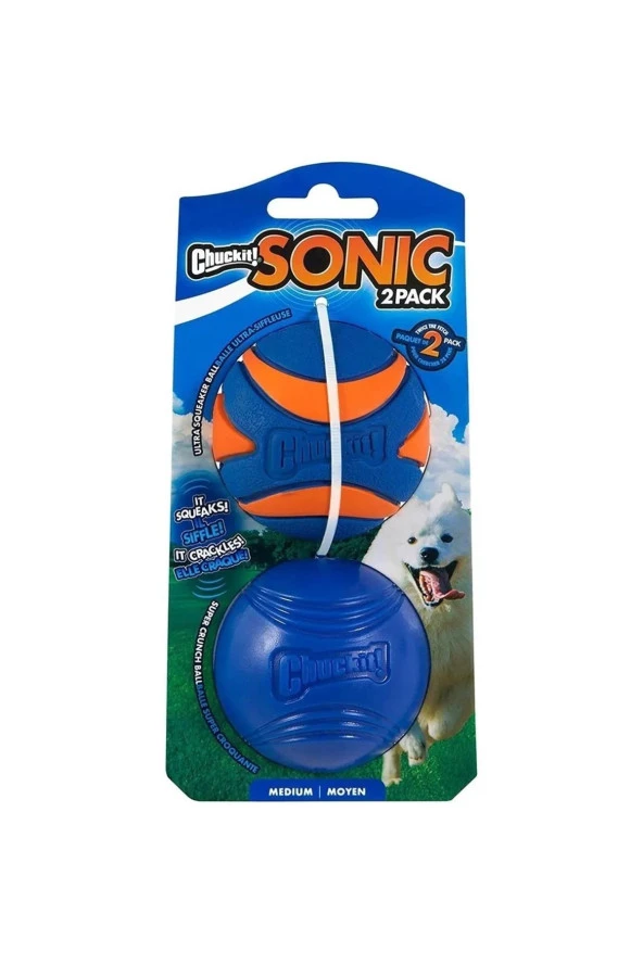 Chuckit Sonic 2'li Oyun Topu Seti ürün görseli 1