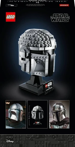LEGO-75328 Star Wars Mandalorian Kaskı - Resim 13