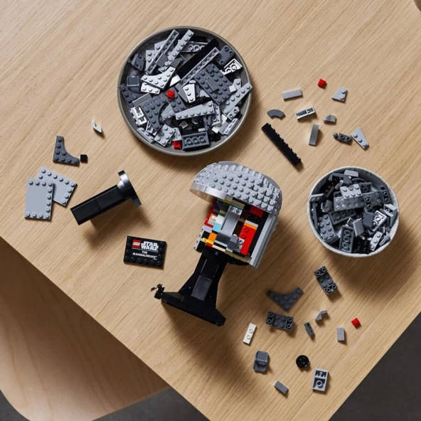 LEGO-75328 Star Wars Mandalorian Kaskı - Resim 7