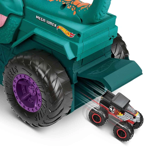 Hot Wheels® Monster Trucks Araba Yiyen Mega Wrex GYL13 - Resim 16