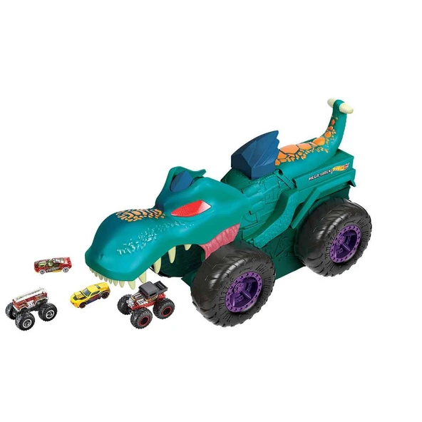 Hot Wheels® Monster Trucks Araba Yiyen Mega Wrex GYL13 - Resim 10