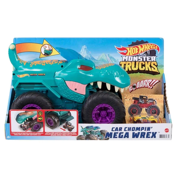 Hot Wheels® Monster Trucks Araba Yiyen Mega Wrex GYL13 ürün görseli 1