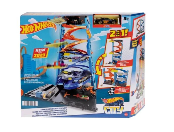 Hot Wheels® Heyecanlı Yarış Kulesi HKX43 ürün görseli 1