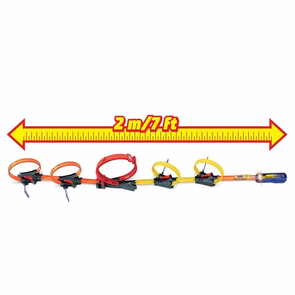 Hot Wheels® Çok Çemberli Yarış Seti HDR83 - Resim 6