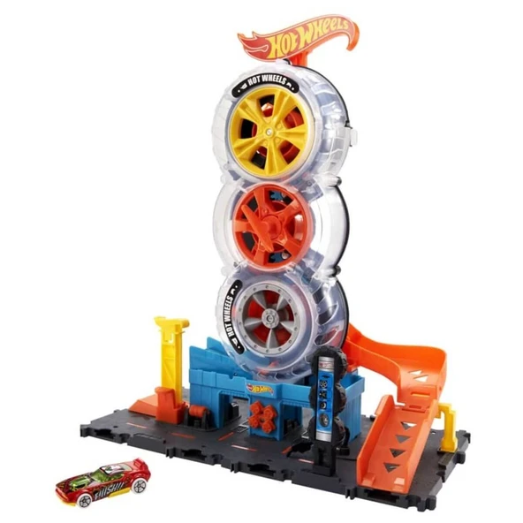 Hot Wheels Tekerlek Kulesi Pisti HDP02 - Resim 5