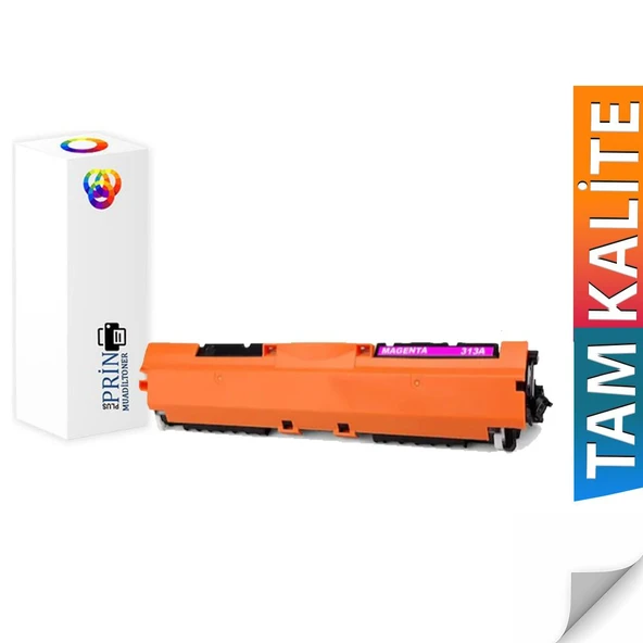 Hp color Laserjet CP1025 MUADIL Toner Hp 126A Kırmızı Renk ürün görseli 1