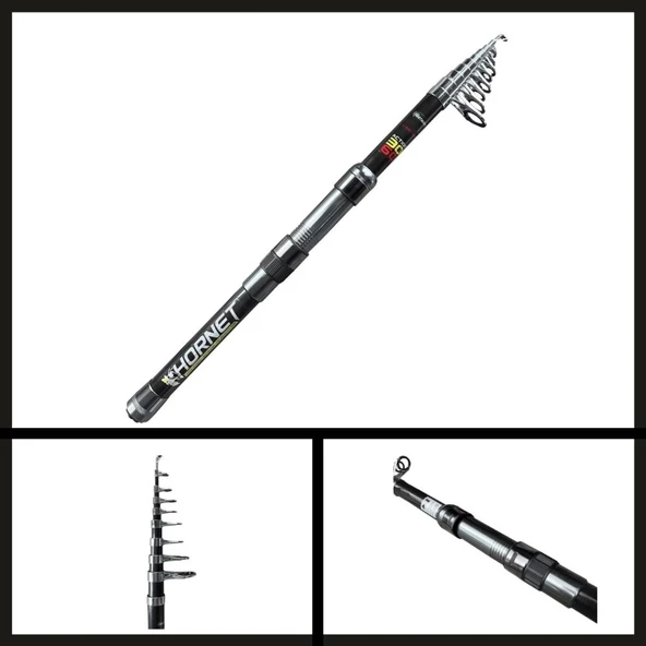 Uyguna-Yakala 30-60 Gr Protackle Hornet 3.60 Mt Tele Spin Kamış-AMS.043 ürün görseli 1