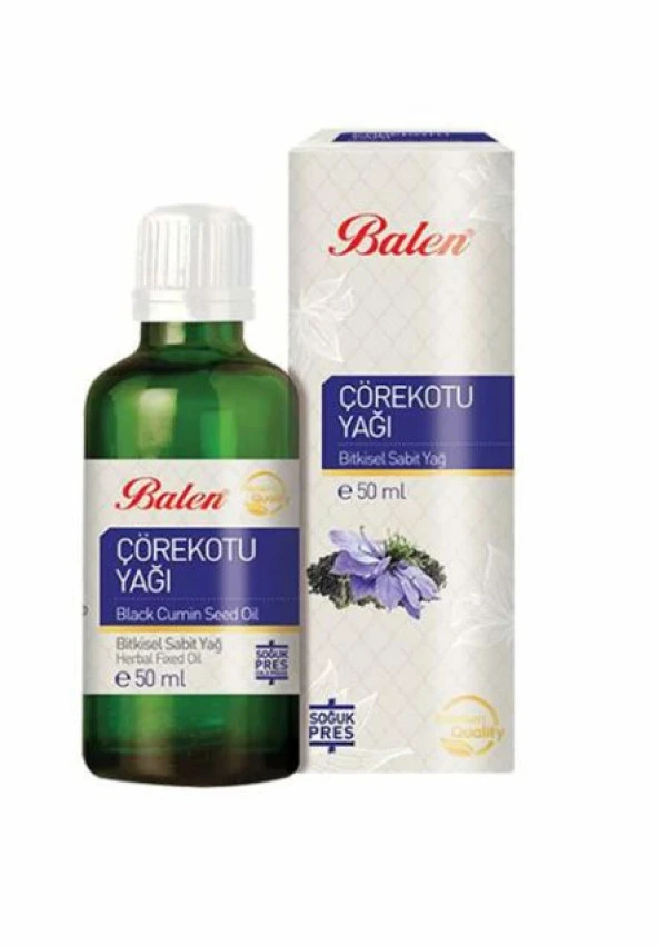 Balen Çörekotu Yağı 50 ML(Soğuk Pres - Yerli Çörekotu) ürün görseli 1
