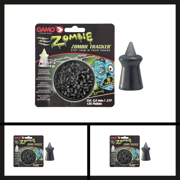 Uyguna-Yakala 125 Adet Gamo Zombie 4.5 Mm Havalı Saçma-SAÇ.047 ürün görseli 1