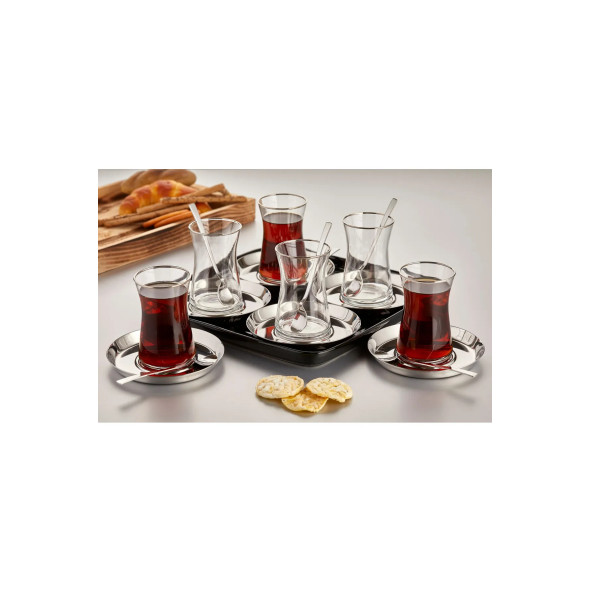 ÖZLİFE MESS 12 PARÇA ÇAY SETİ SADE ürün görseli 1