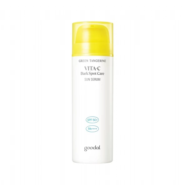 Goodal Green Tangerine Vita C Dark Spot Care Sun Serum - Yeşil Mandalina Özlü Güneş Serumu SPF 50+ PA++++ ürün görseli 1