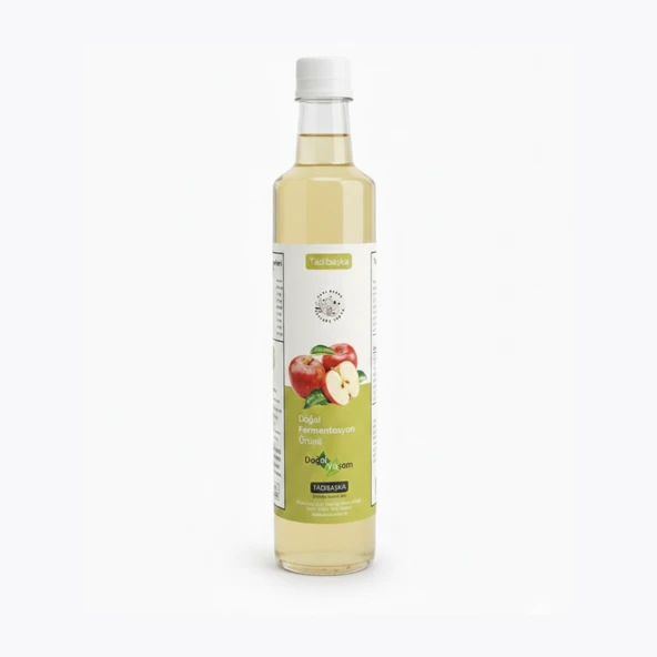 Tadıbaşka Doğal Fermente Elma Sirkesi - Katkısız ve Filtresiz - 500 ml ürün görseli 1