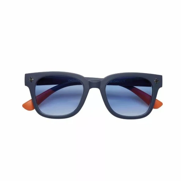 Okkia Giovanni Midnight  Unisex Güneş Gözlüğü Mavi Gradyan ürün görseli 1