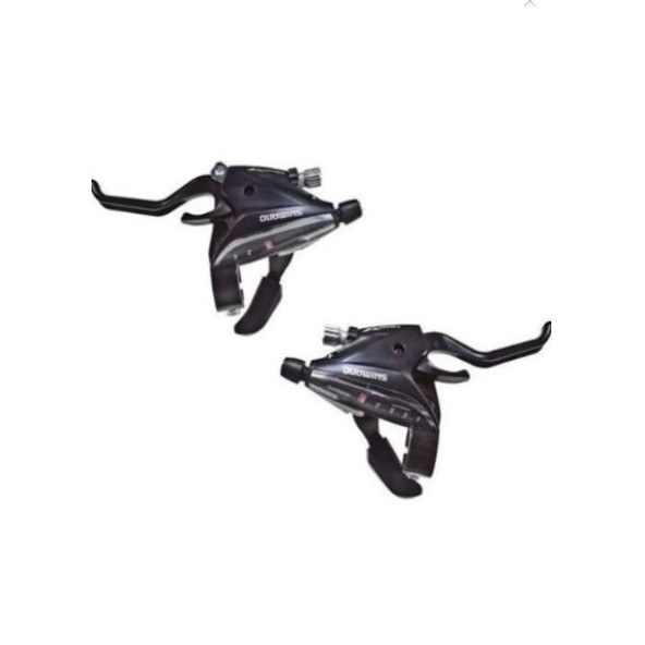 Shimano Vites/fren Kolu Seti 3x8s Sl-m 360 Siyah (kutulu) ürün görseli 1