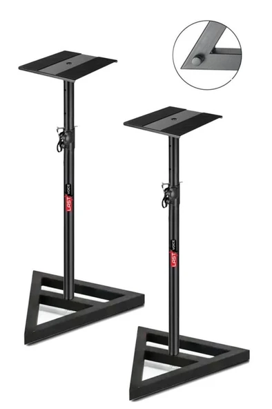 Lastvoice MNT-200X 2Lİ SET Stüdyo Referans Monitör Standı Yükseklik Ayarlı (Çift) ürün görseli 1