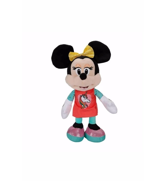Minnie Core Unicorn Elbiseli Peluş 25 CM - Resim 2