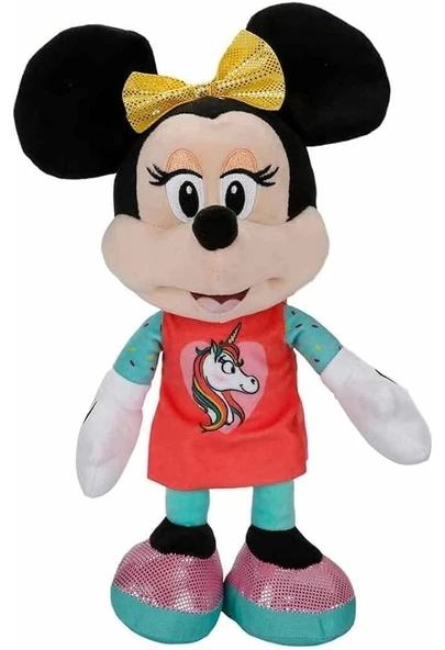 Minnie Core Unicorn Elbiseli Peluş 25 CM ürün görseli 1