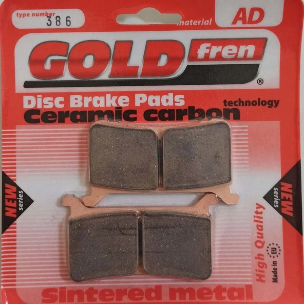Gold Ad 386 Fren Balata Sinter Metal AD386 ürün görseli 1