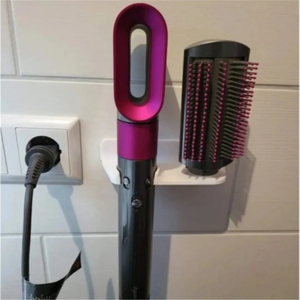 Dyson Airwrap Tutucu Duvar Montaj Aparat Beyaz ürün görseli 1