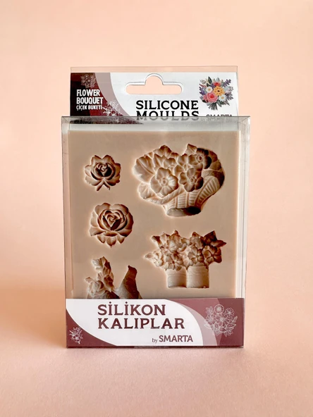 Smarta Silikon Kalıp-Çiçek Buketi Seti ürün görseli 1