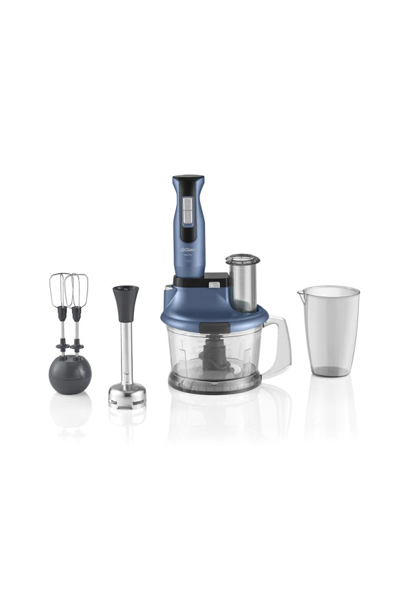 Arzum 4' lü Bıçak 1500W Motor gücü Buz kırma & Doğrayıcı Blender Set & Mutfak robotu 4 YIL Garantili ürün görseli 1