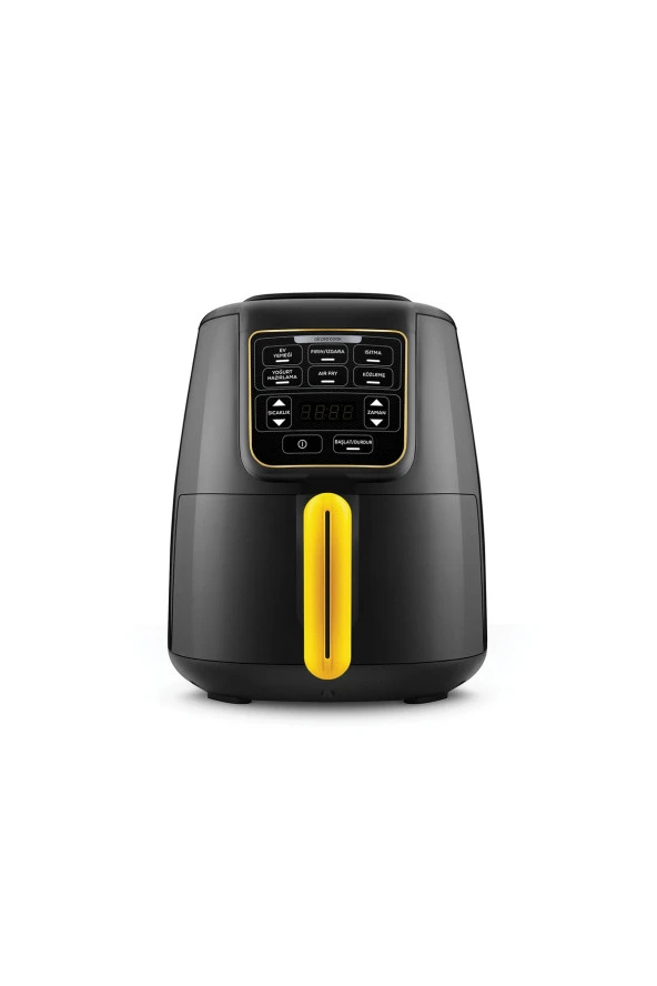 Karaca Akıllı Sensörler 4 Güvenlik Sistemli Ev Yemeği, Közleme, Fırın/Izgara XL 4L Airfryer 1550w ürün görseli 1