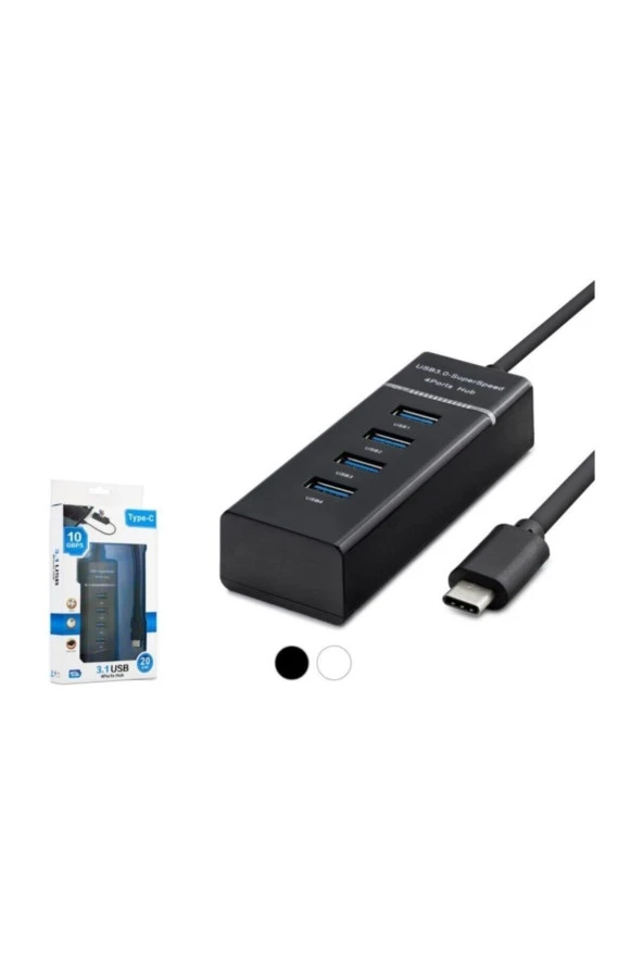 Hd144/100 Type-c Usb Hub 4 Port ürün görseli 1
