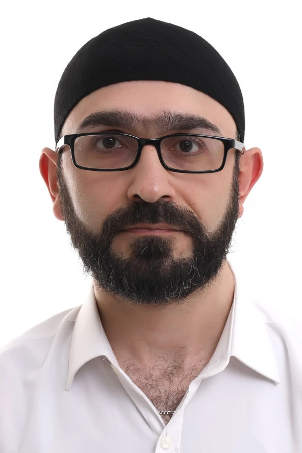 Siyah Kışlık Çapraz Desenli Dokuma Takke - Resim 7