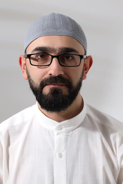 Gri Safir Dantel Detaylı Örme Namaz Takkesi - Resim 6