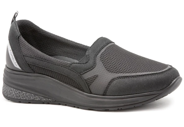 Forelli Sonya 30010 Siyah Bayan Ayakkabı Comfort ürün görseli 1