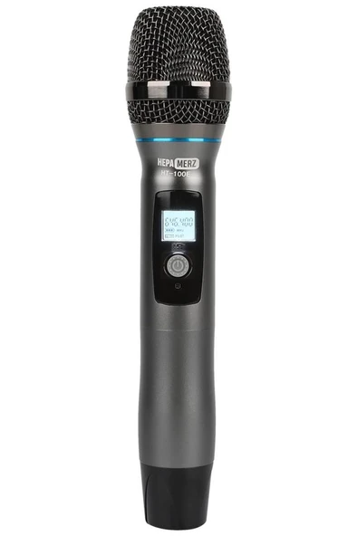 Hepa Merz HT-100E Verici Kablosuz EL Mikrofonu ( Hm-444 ve HM-888 Alıcı İle Çalışabilir ) ürün görseli 1