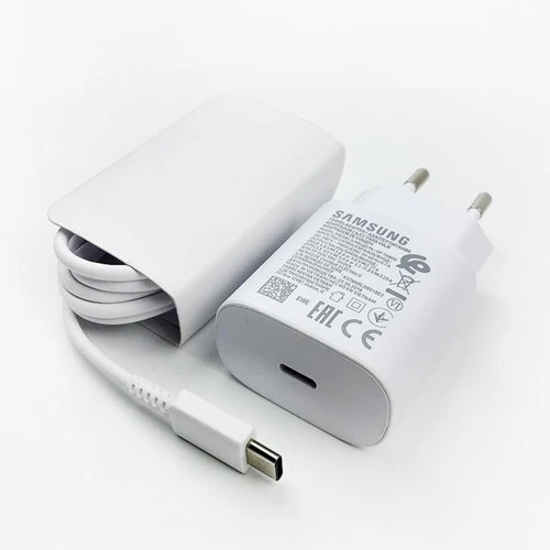 Day Samsung Galaxy Note 8 Orijinal EP-TA800XWEGWW 25W Type-C Hızlı Şarj Cihazı Beyaz  3A ST800B25W0051 ürün görseli 1